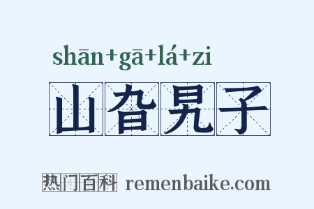 山旮旯子是什么意思的图片